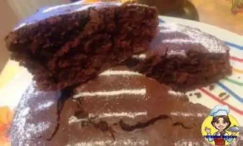 простой шоколадный пирог из кислого молока