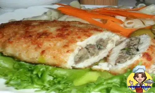 куриные зразы с потрошками