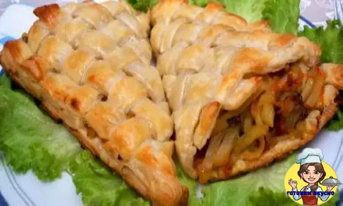 рыбные конверты с сыром чесноком морковью и зелёное пюре