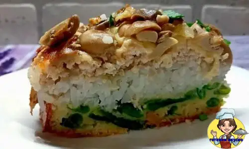 фасолевый пирог с шампиньонами и сыром