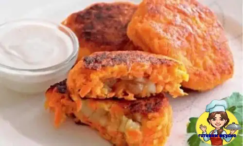 морковные зразы с яблоками